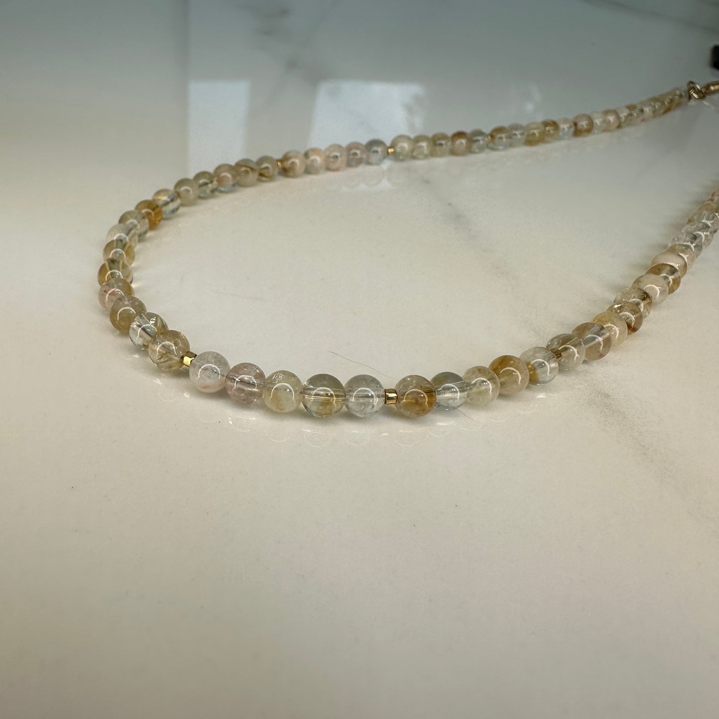 Milky Citrine Necklace