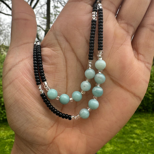 Amazonite Anklet