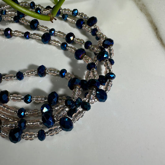 Blush/Dark Sapphire Waistbead