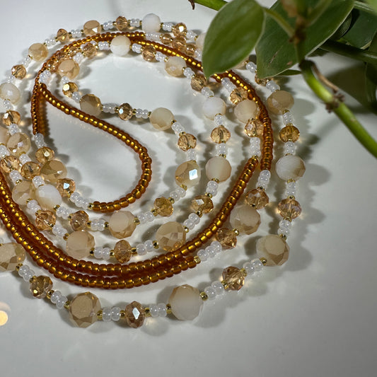 Brilliant Honey Waistbead Set