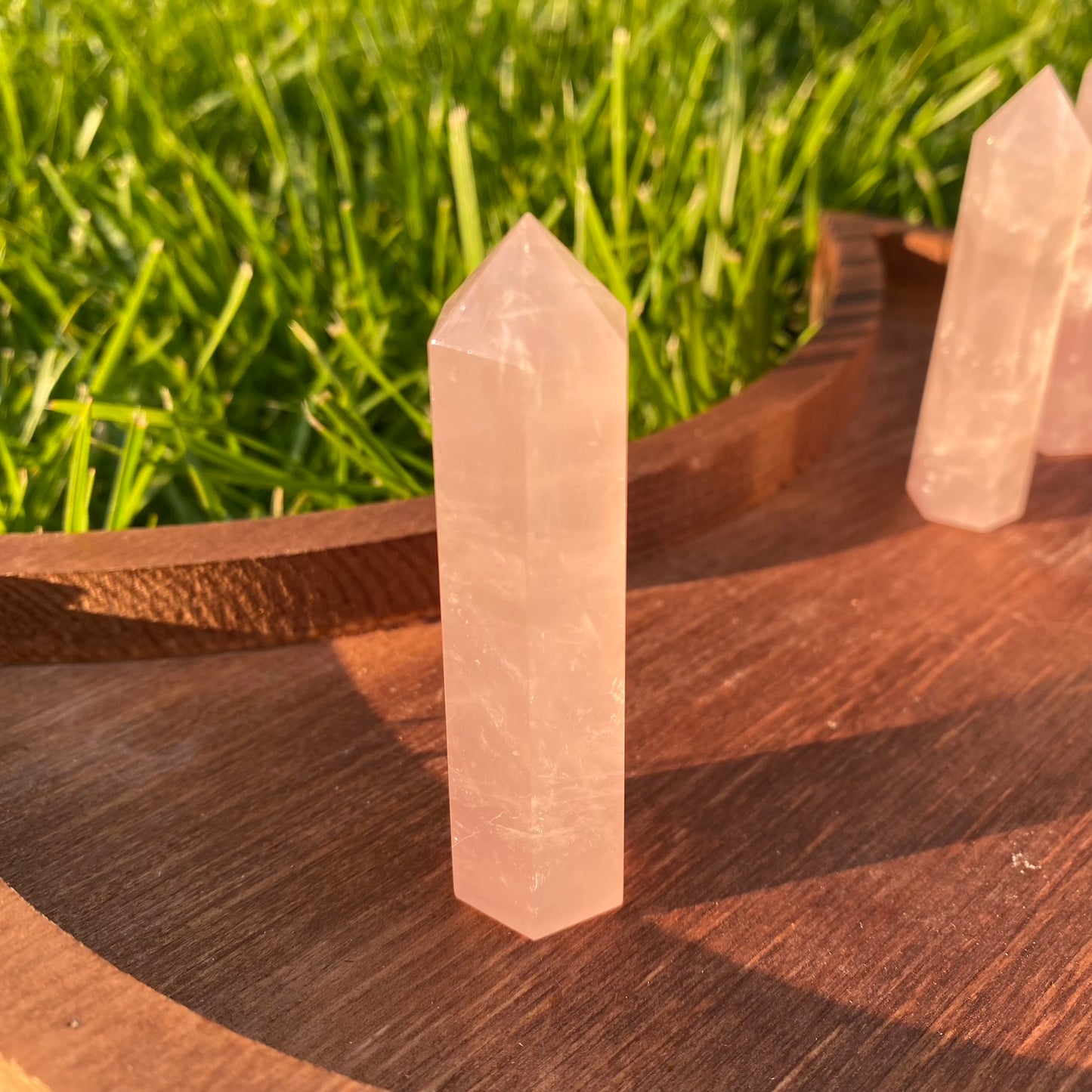 Rose Quartz Points