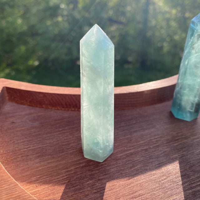 Green Fluorite Points