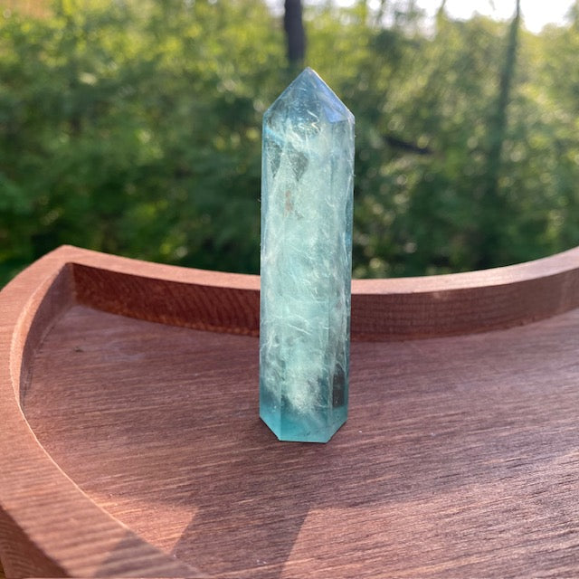 Green Fluorite Points