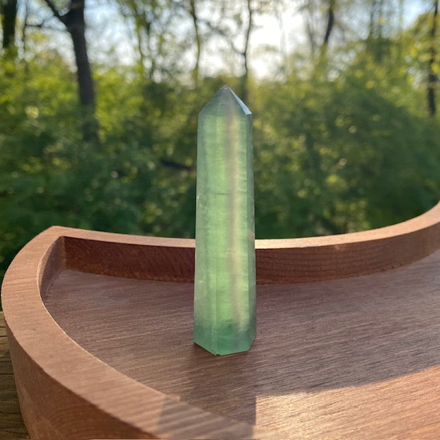 Green Fluorite Points