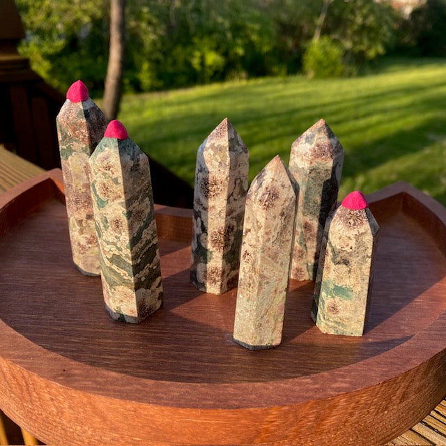 Green Flower Points
