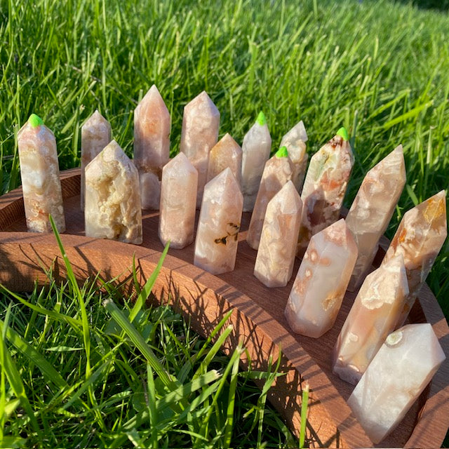 Flower Agate Points