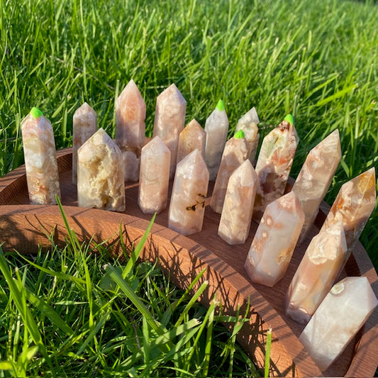 Flower Agate Points