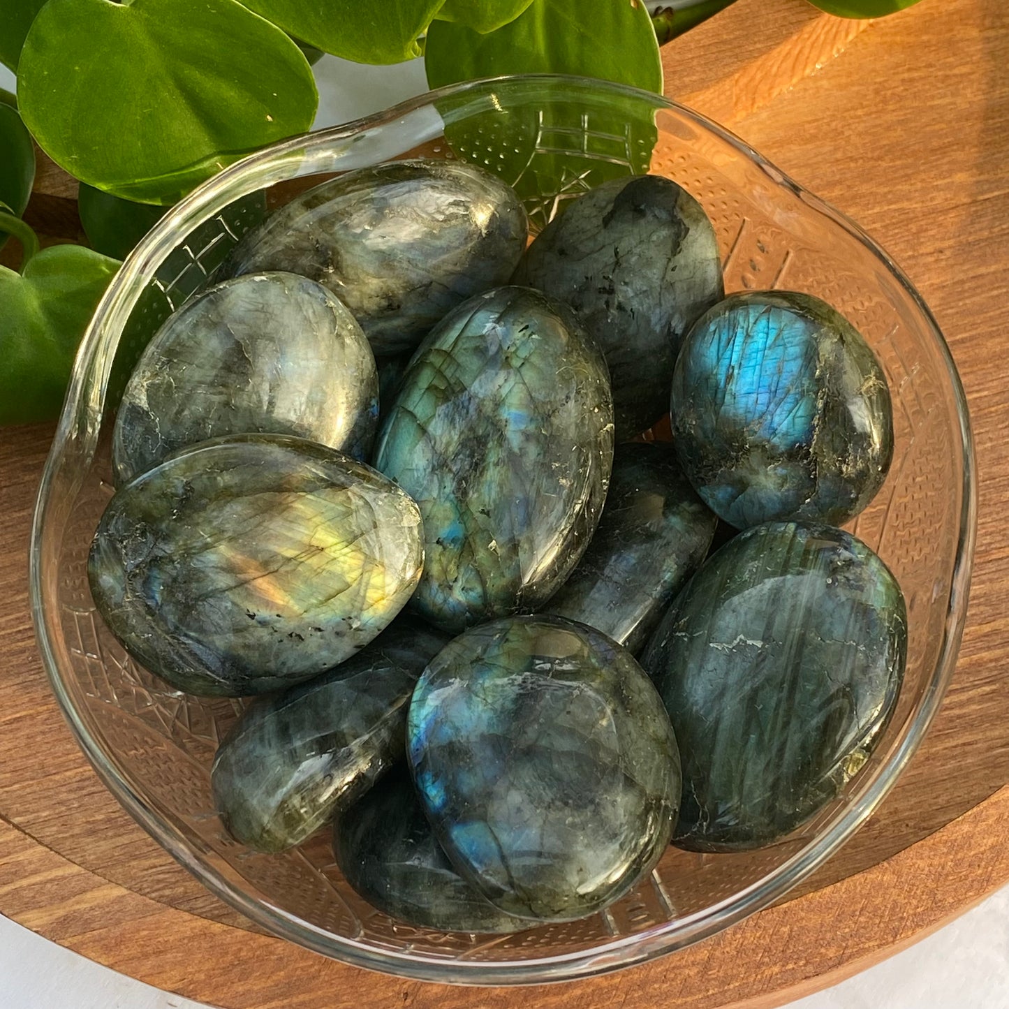 Labradorite Palm Stones