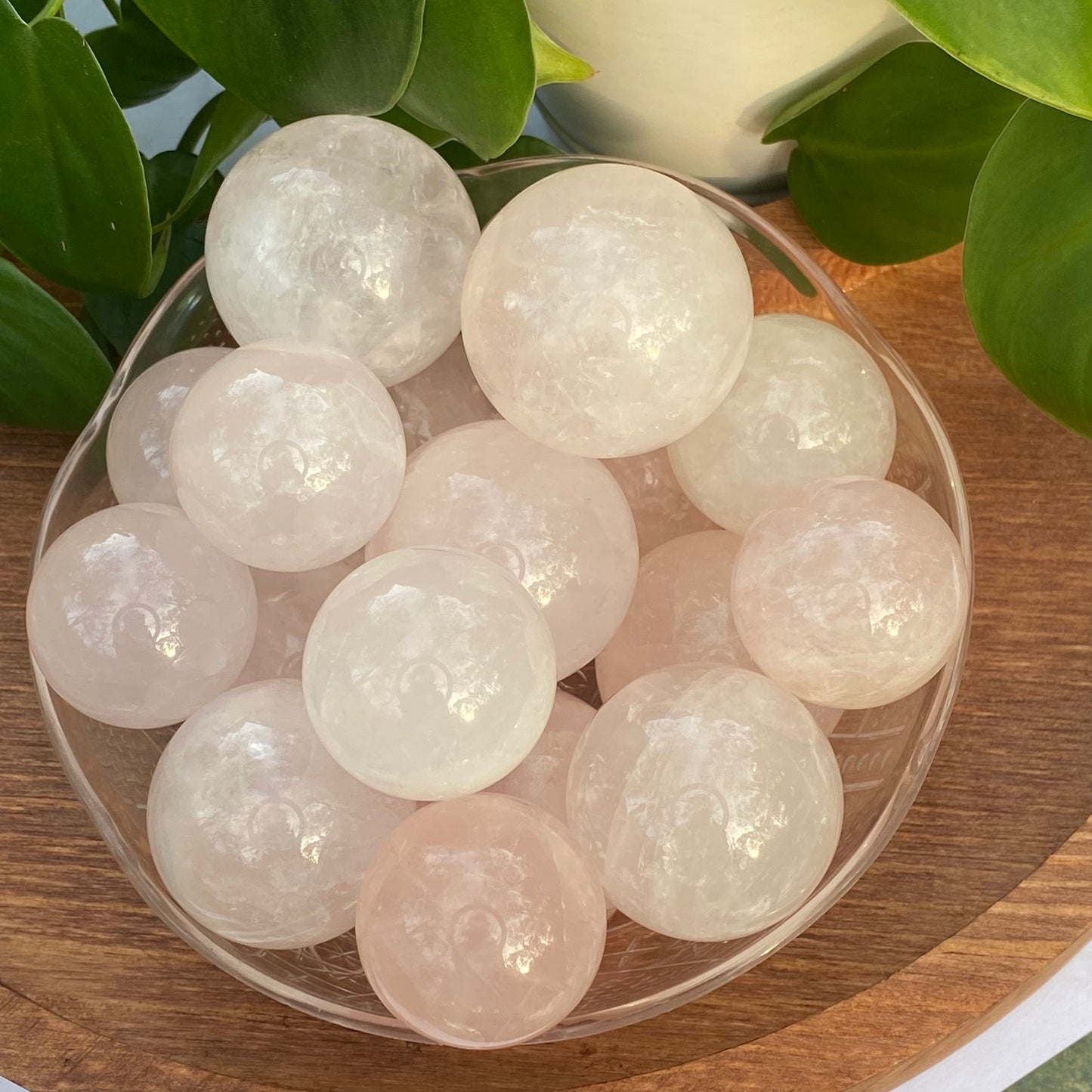 Rose Quartz Spheres