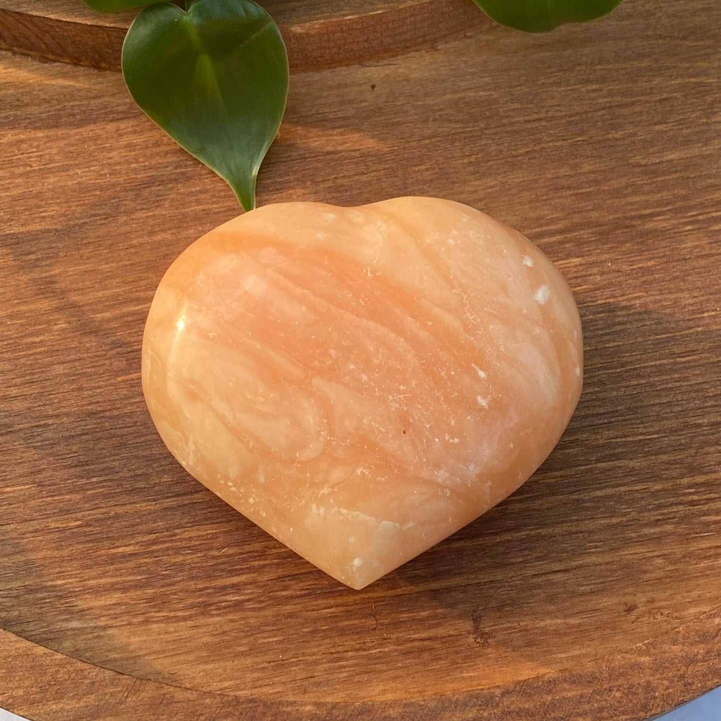 Yellow Selenite Hearts