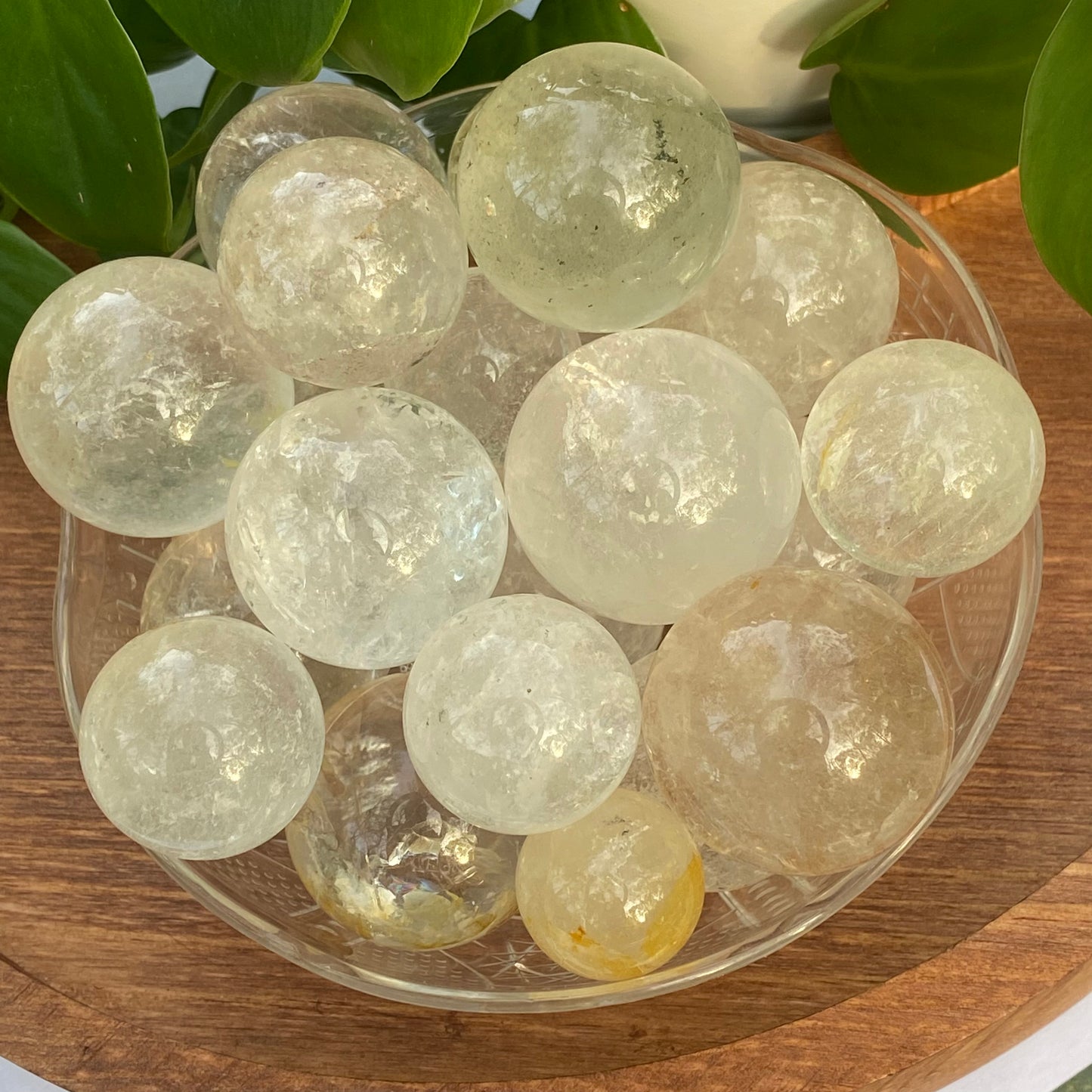 Clear Quartz Spheres