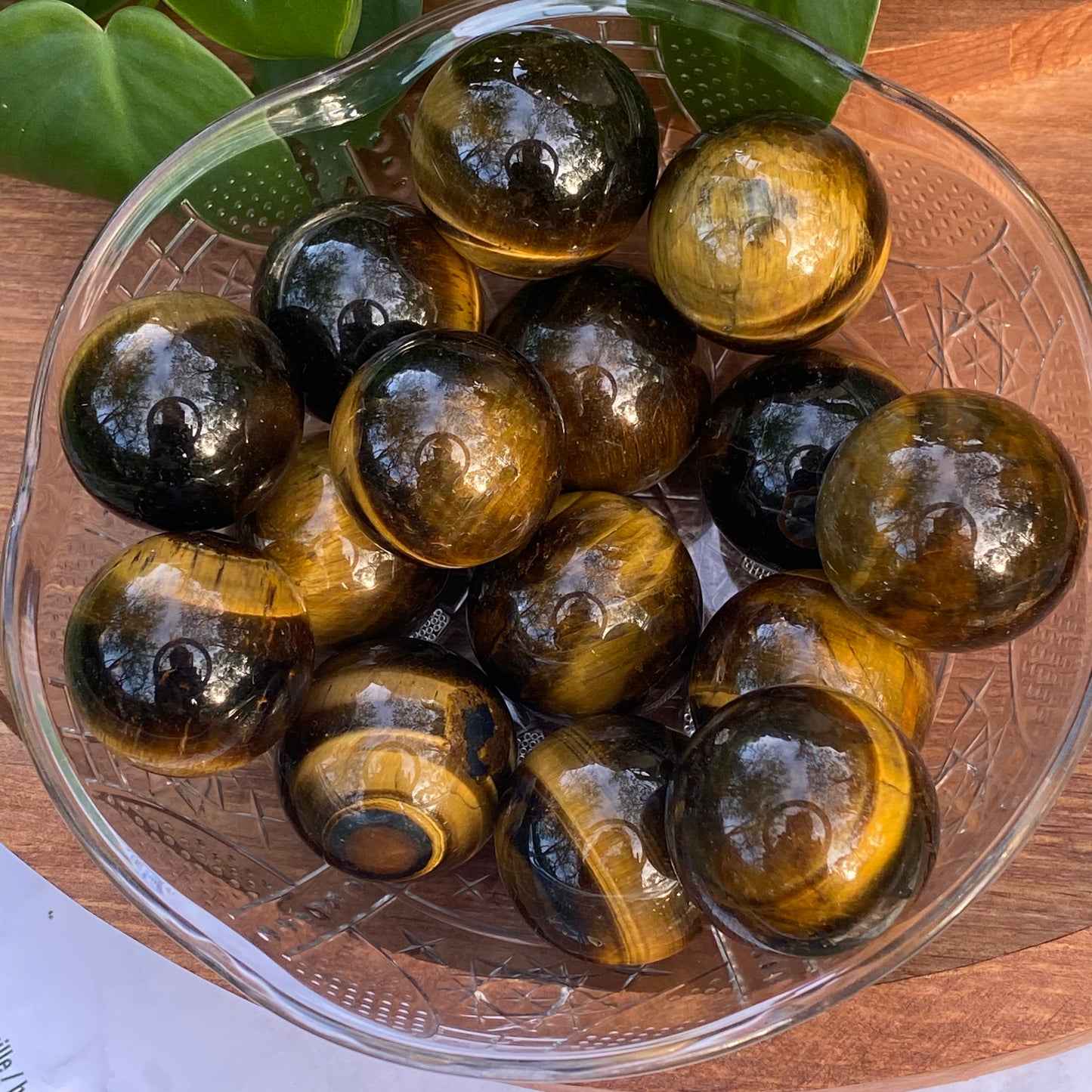 Tiger Eye Spheres