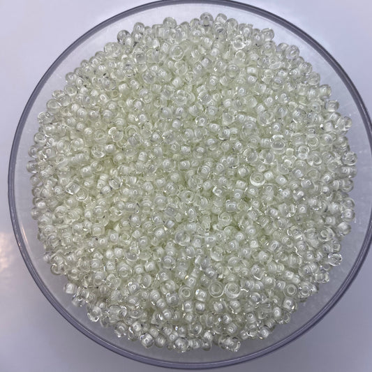 Crystal Glow in the Dark Preciosa 8/0