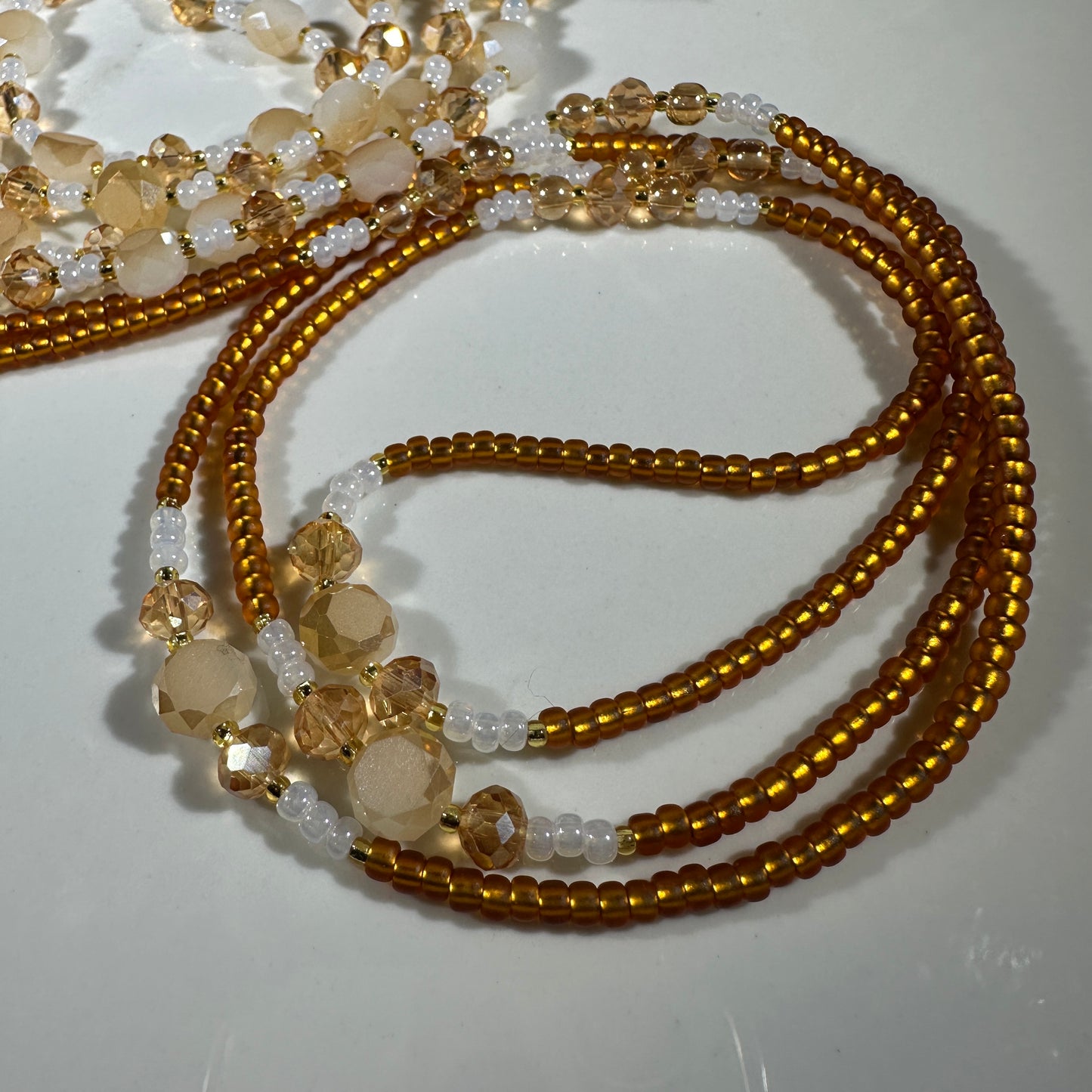 Brilliant Honey Waistbead Set