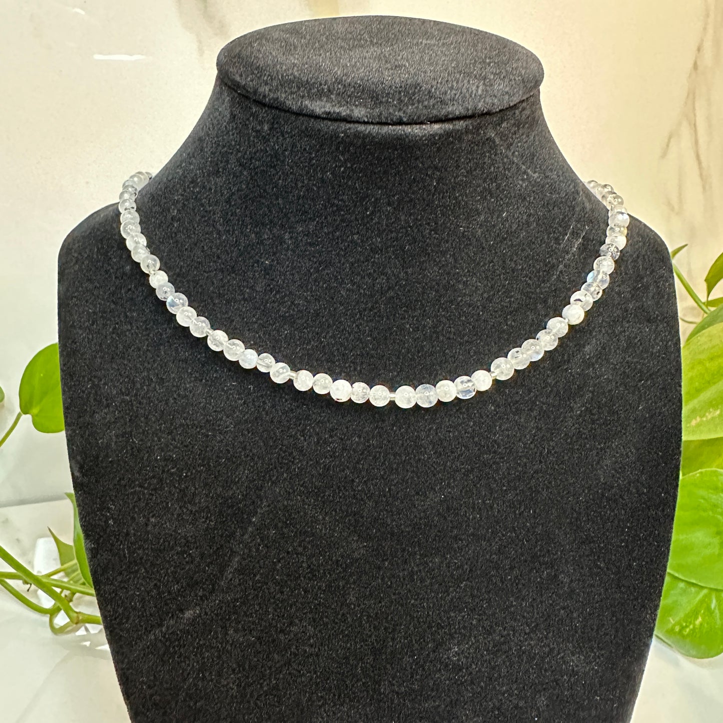 Rainbow Moonstone Necklace