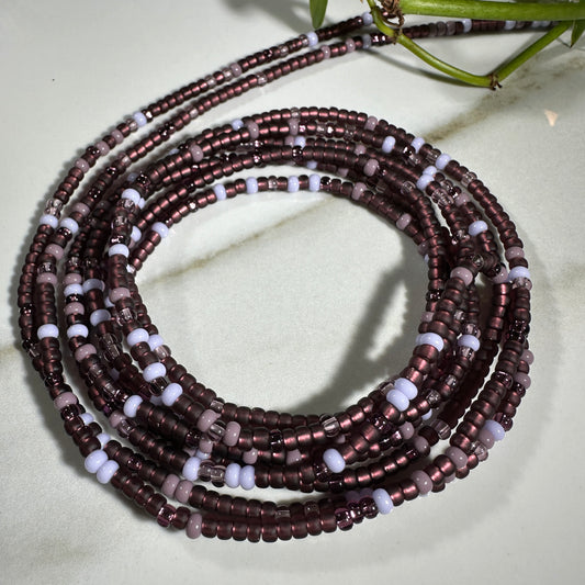 Amethyst Kaleidoscope Waistbead