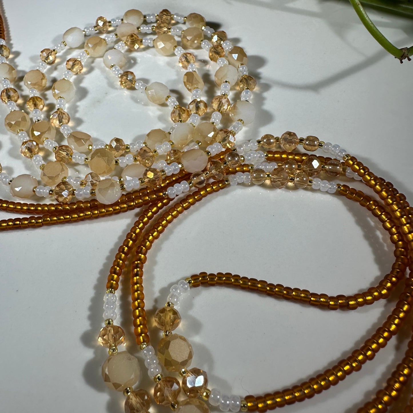 Brilliant Honey Waistbead Set