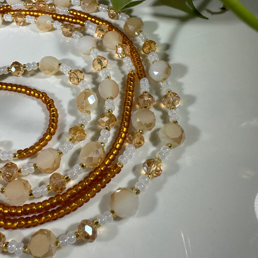 Brilliant Honey Waistbead Set