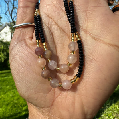 Berry Quartz Anklet