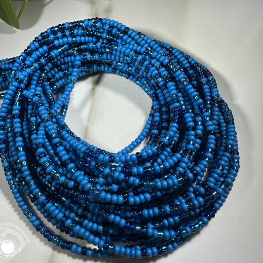 Cerulean Kaleidoscope Waistbead