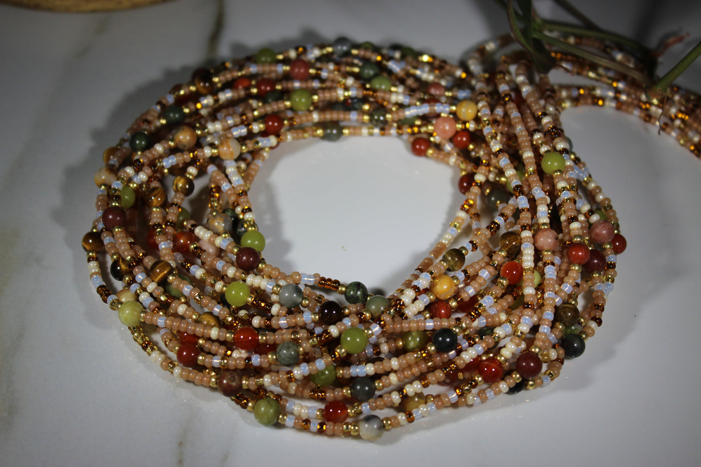 Gaia Tie On Waist Bead