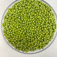 Olive Opaque Matte AB Preciosa 8/0